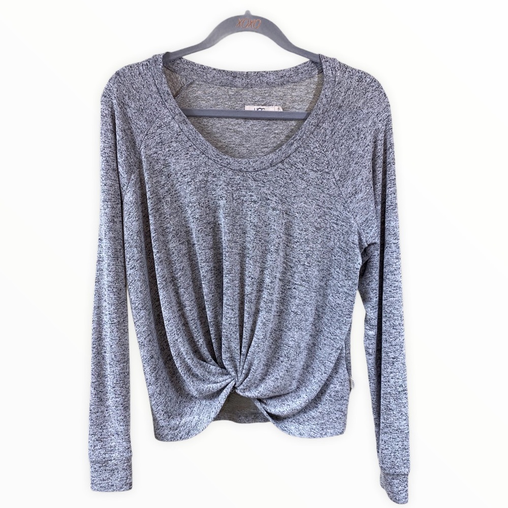 UGG Long Sleeve Knot Sweater Blouse